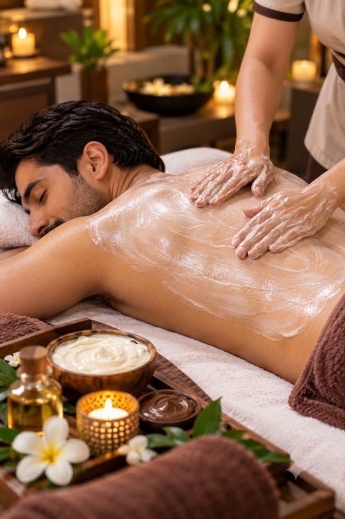 Cream Massage treatment
