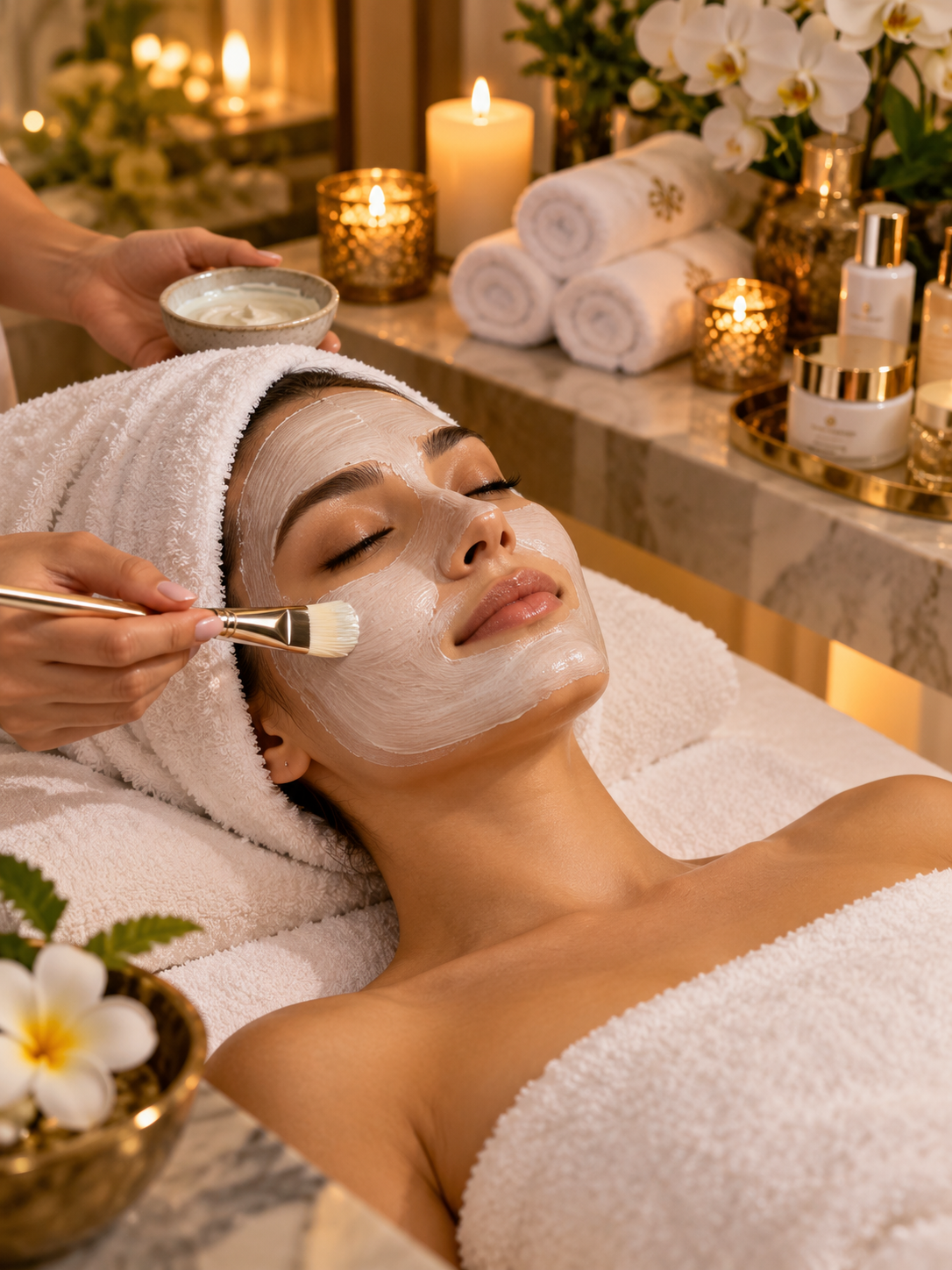 Luxury spa interior